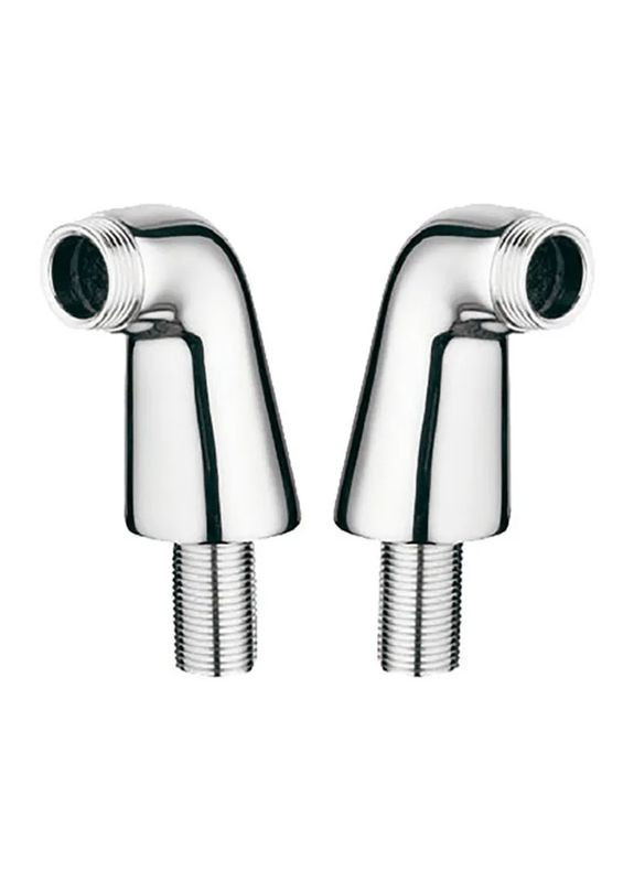 Комплект (2 шт) перехідників для установки змішувача в акрилову ванну LR77 (ZX2637) Zerix (321204214)