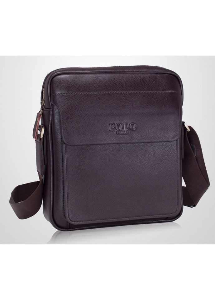 Мужская сумка-планшет эко кожа коричневая через плечо ProDobro (363259081)