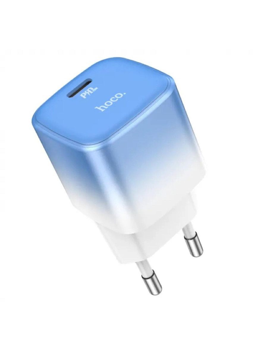 Блок для зарядки C101A single port PD20W charger Ice Blue Hoco (367724278)