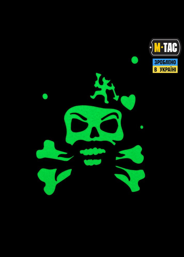 Нашивка Посміхнись Black/GID M-TAC (315048051)