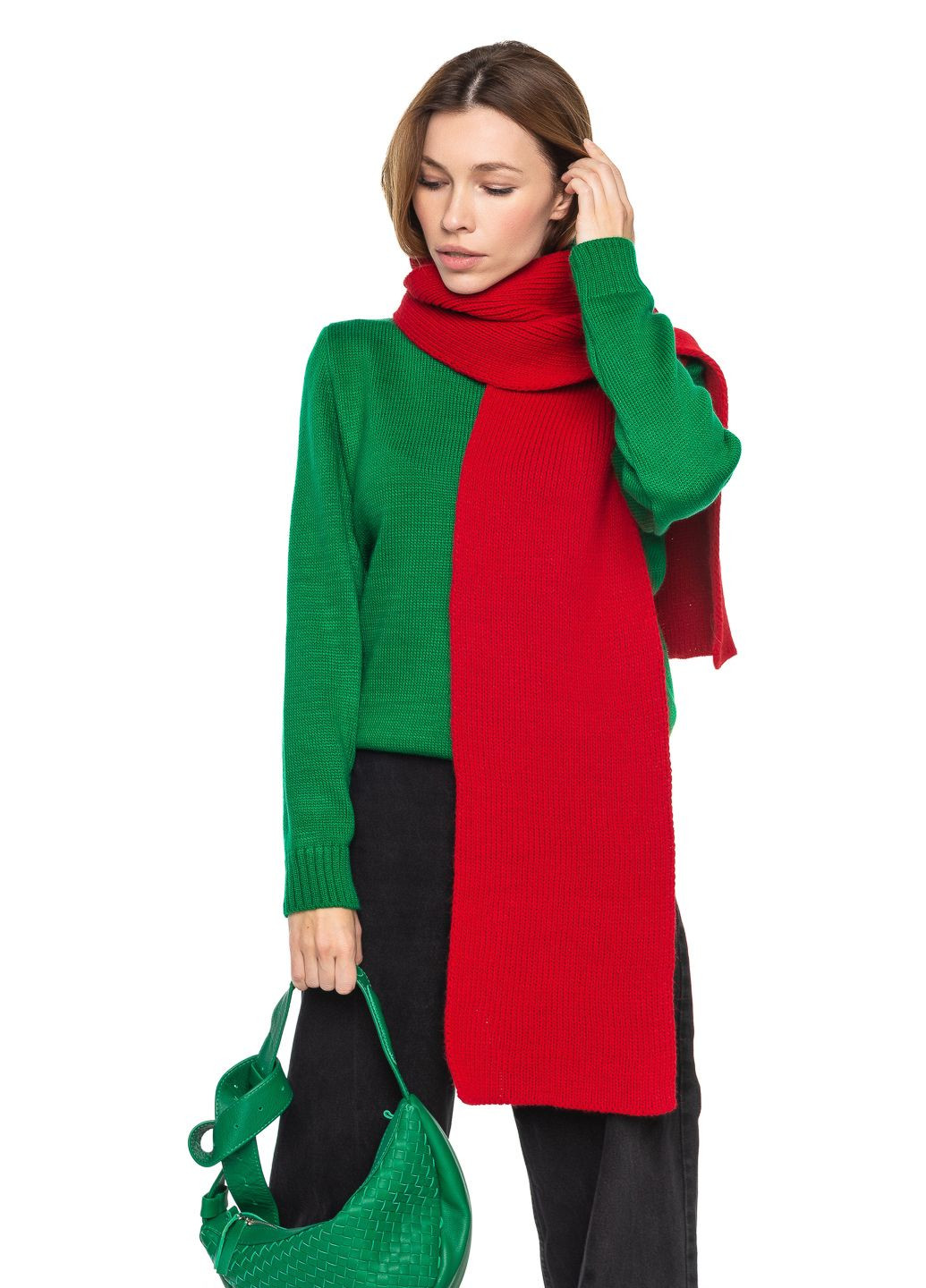 Женский комплект шапка и шарф SVTR (369779367)