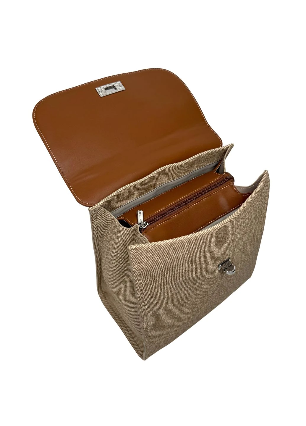 Міській рюкзак екошкіра рудий CM8241 l.brown David Jones (394191235)