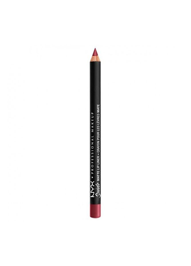 Матовий олівець для губ Suede Matte Lip Liner 1 г Cherry Skies (SMLL03) NYX Professional Makeup (279363998)