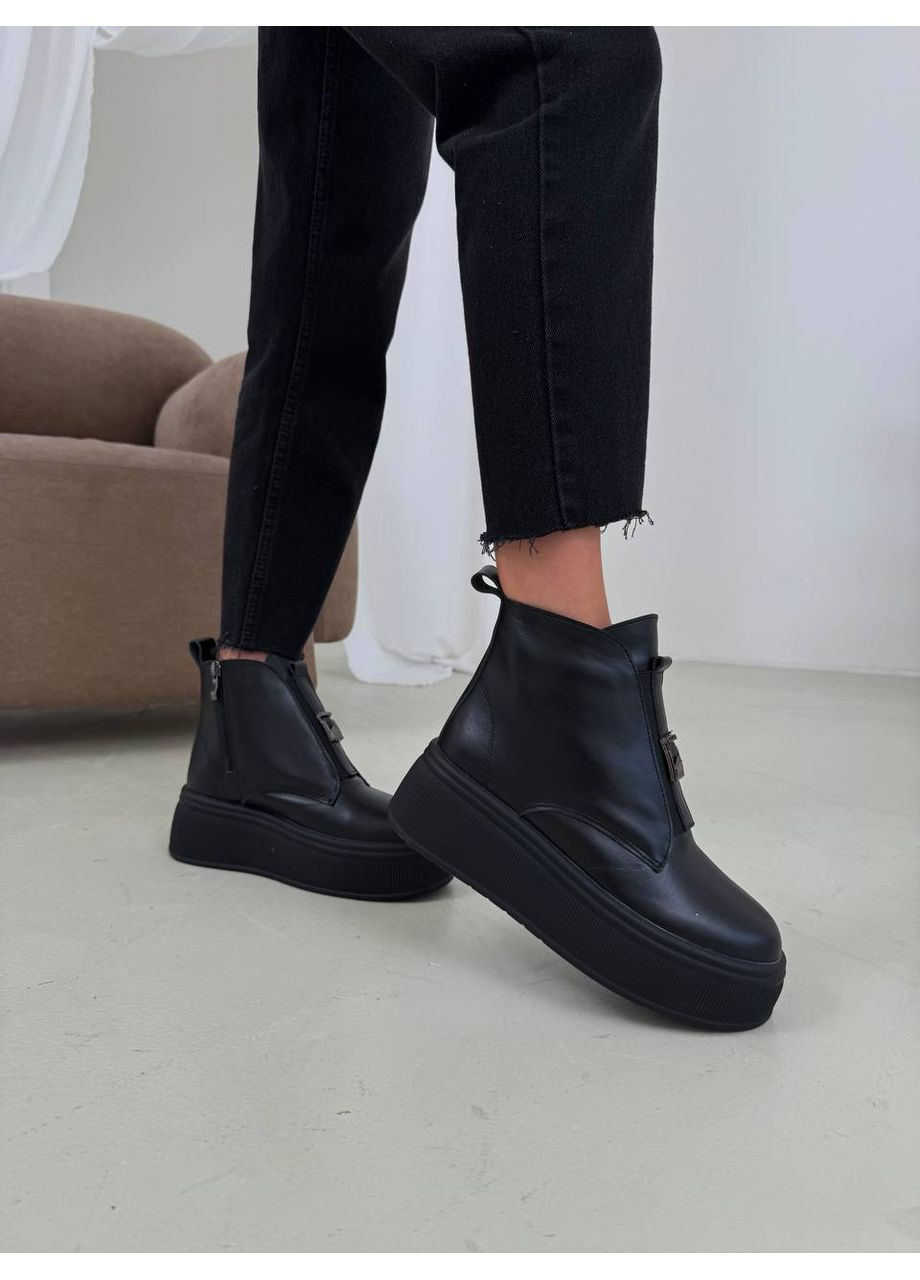 Зимові шкіряні черевики Helen (370785203)