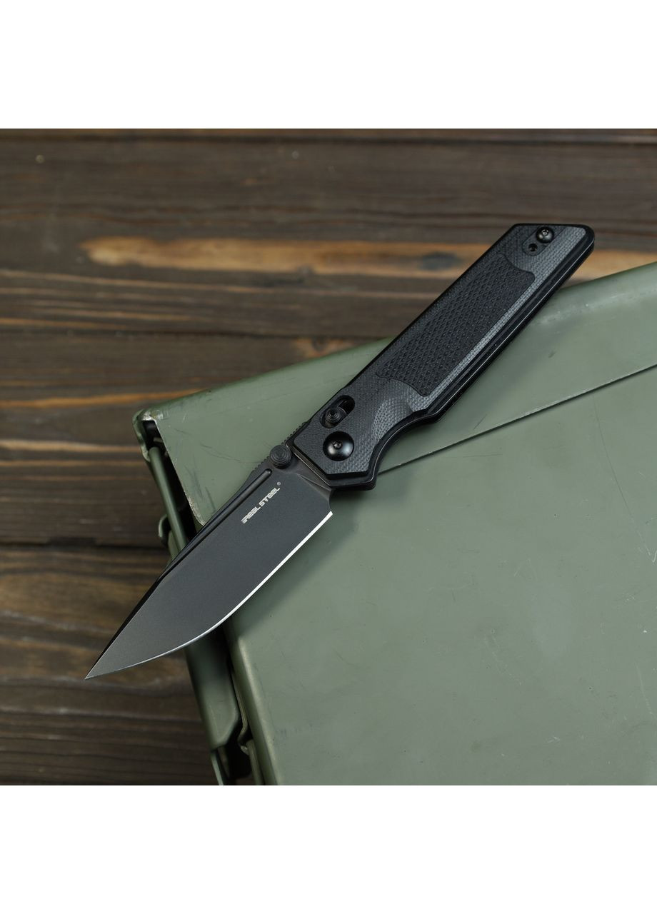 Нож складной Sacra Tactical | Tanto 7712B Real Steel (361148895)
