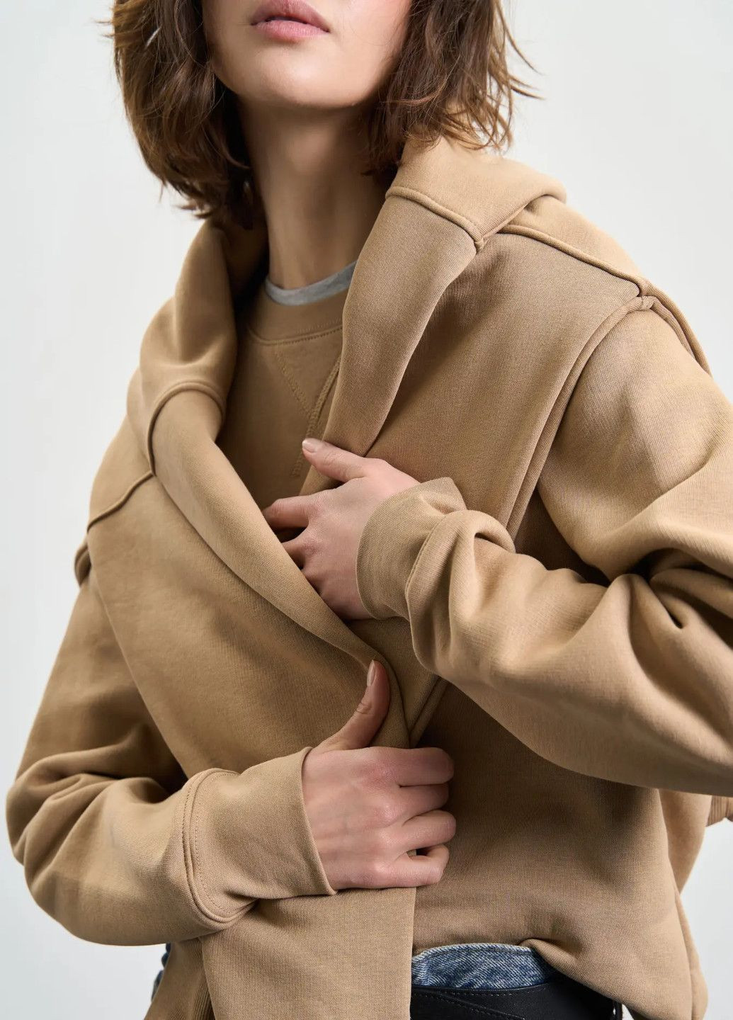 Худі жіноче утеплене Роза (322649142)