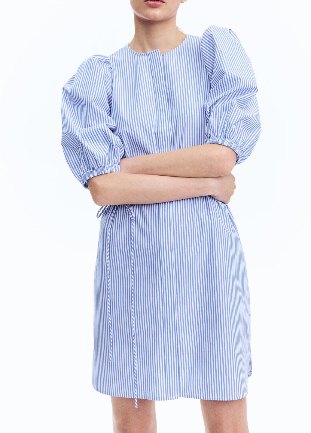 Синя сукня H&M в смужку