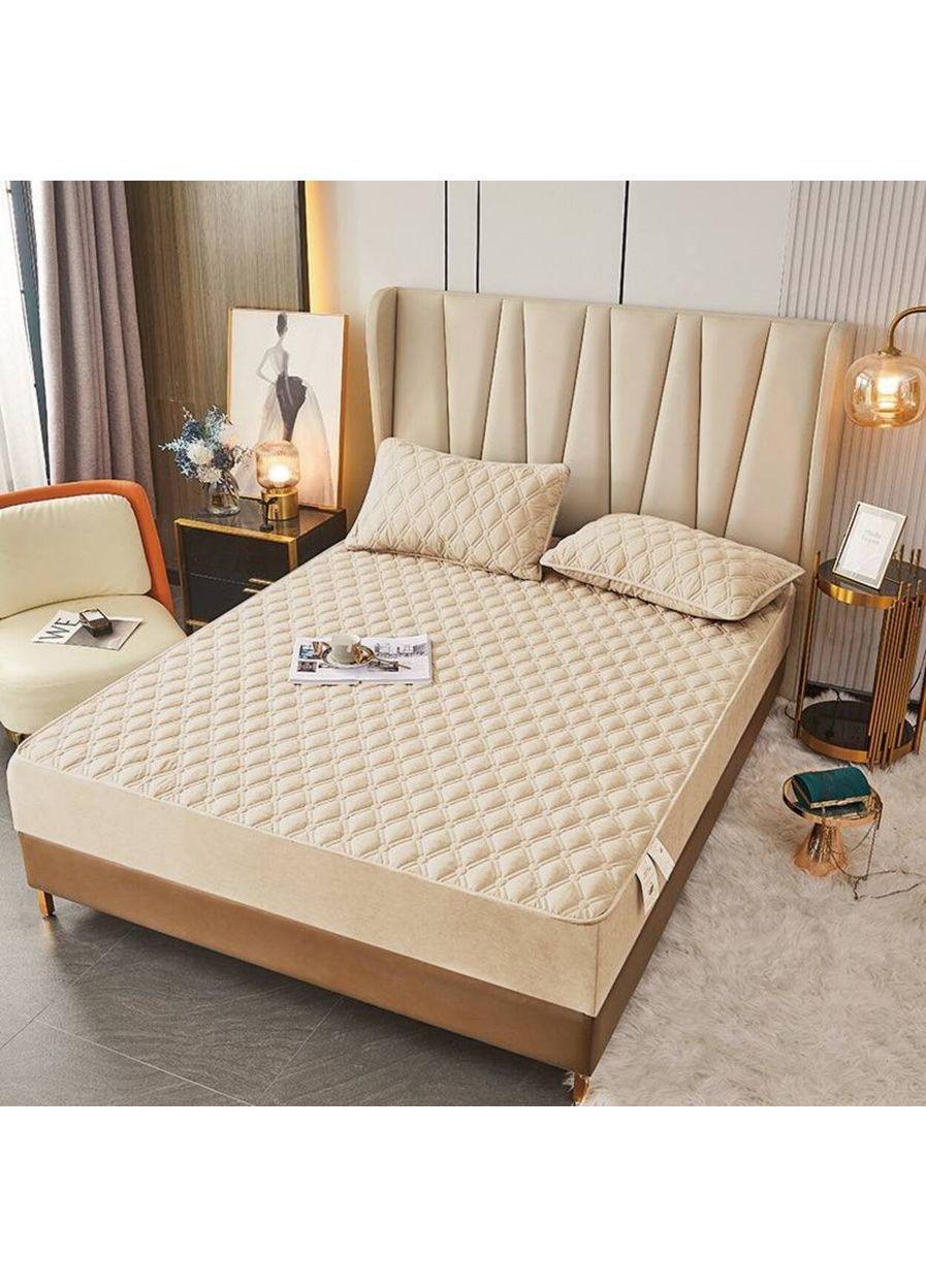 Наматрацник з мікрофібри з бортом 160х200 NCH3 Colorful Home (370281525)