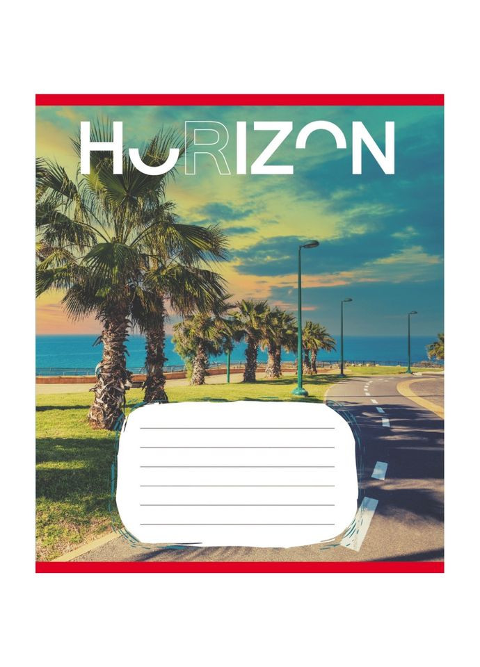 Тетрадь общая "Горизонт" 096-640014L-1 в линию, 96 листов Leader (363175217)