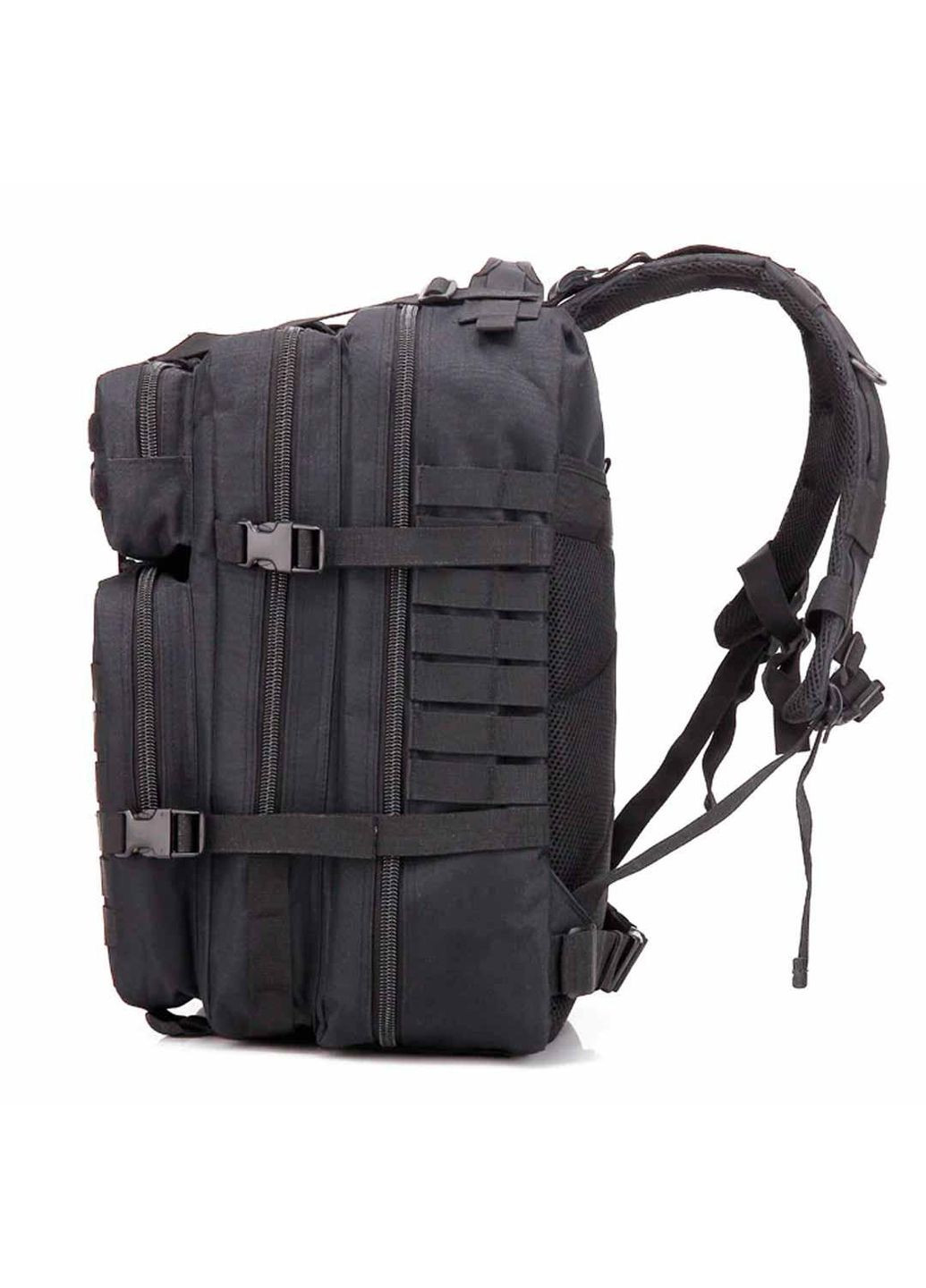 Тактический рюкзак Military армейский туристический рюкзак на 40 литров с системой M.O.L.L.E Black L&L (363132408)