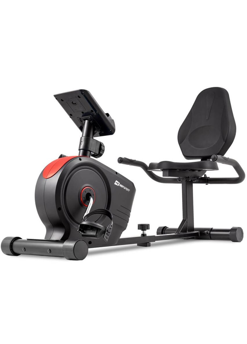 Горизонтальный велотренажер HS-2050L Beat красный Hop-Sport (361952962)