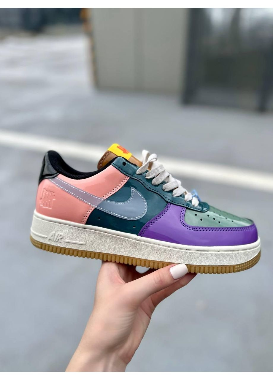 КРОССОВКИ ЖЕНСКИЕ NIKE AIR FORCE 1 LOW X UNDEFEATED НАЙК АИР ФОРС 1 ПРЕМИУМ No Brand комбинированные демисезоны (367177840)