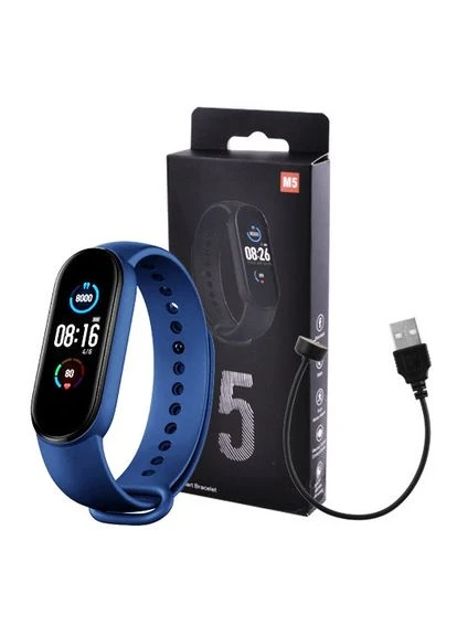 Фітнес браслет M5 Band Classic Black смарт годинник-трекер. EF-96 Smart Watch (402345053)
