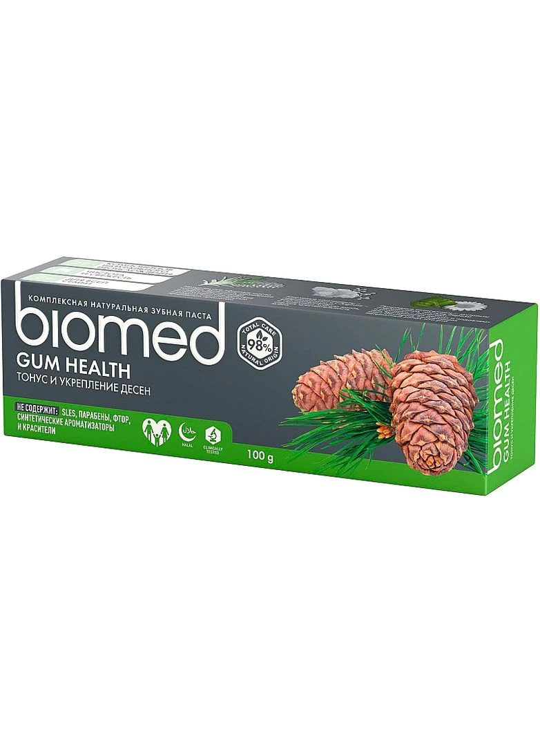 Комплексная зубная паста "Здоровье десен" Gum Health 100g (2-911752) BioMed (369797725)