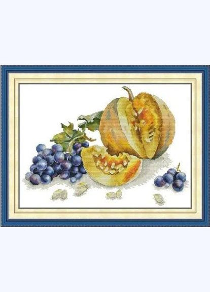 Набір для вишивання за нанесеною на канву схемою "Strobilus". AIDA 14CT printed 42*32 см Joy Sunday (313614443)