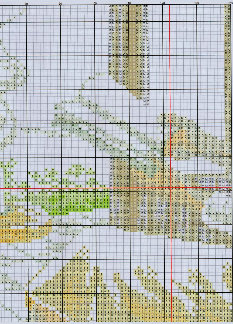 Набор для вышивания по нанесённой на канву схеме "Reading". AIDA 14CT printed 52*62 см Joy Sunday (313613485)