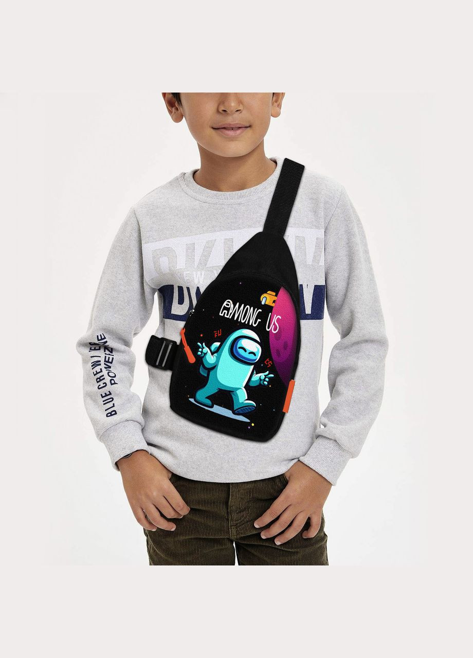 Сумка через плече дитяча Among Us 29х17 см сумка слінг для хлопчика (2352) No Brand (336481020)