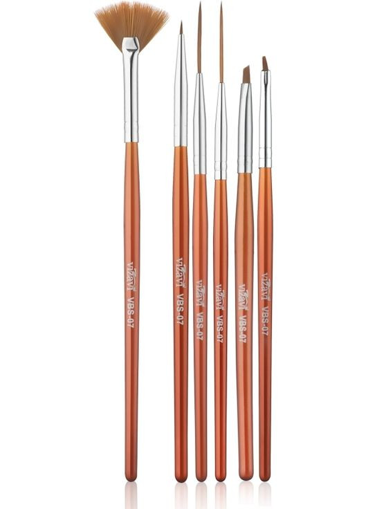 Набор кистей для росписи, 6 шт. 6шт (408913-27057129) Vizavi Professional (368647589)