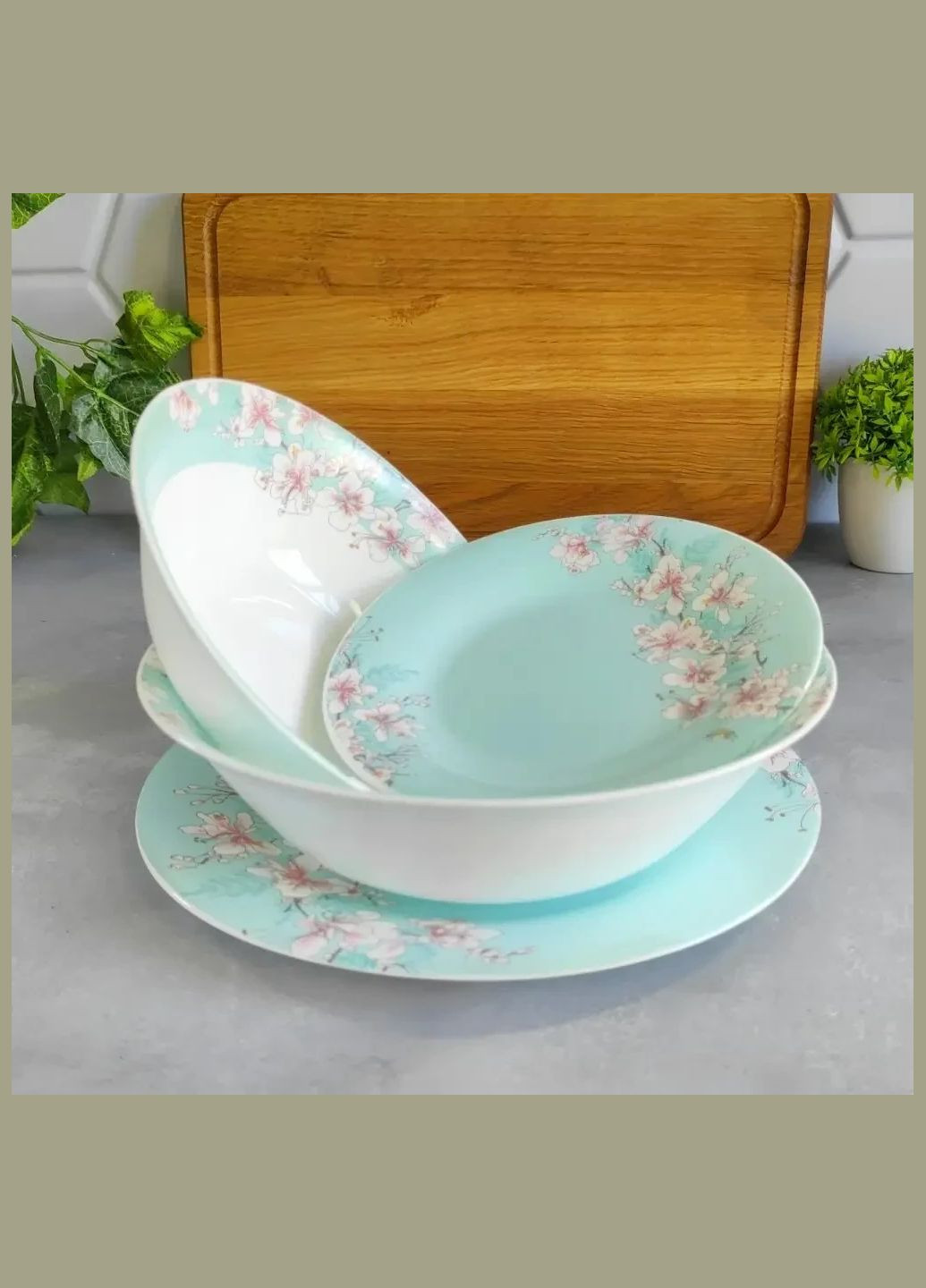 Сервиз столовый Spring mood из 19 предметов (MR-30062-19S) Maestro (328601519)