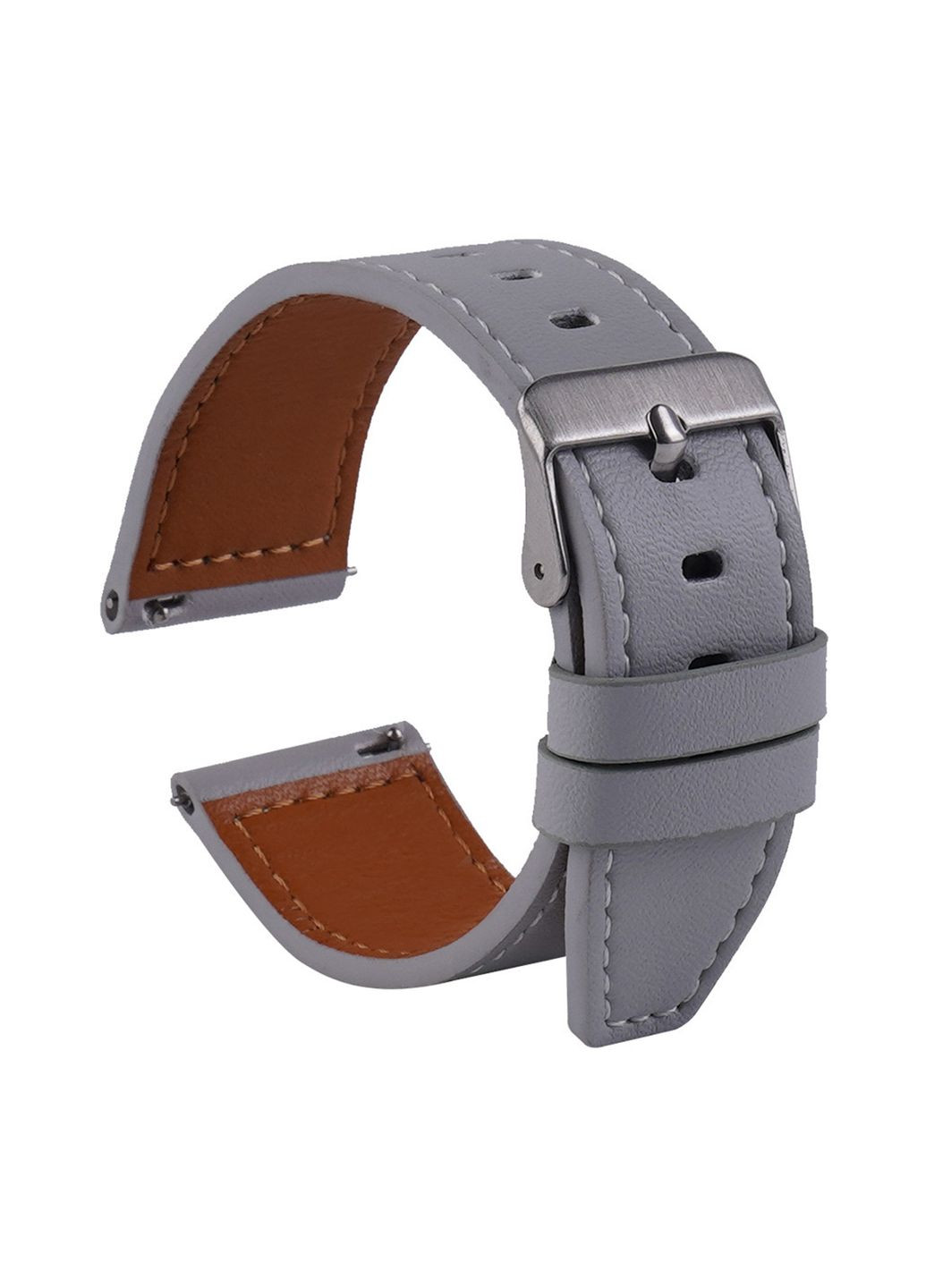 Ремінець Универс 20mm для Light Grey Universal Samsung/Amazfit/Huawei (340912772)