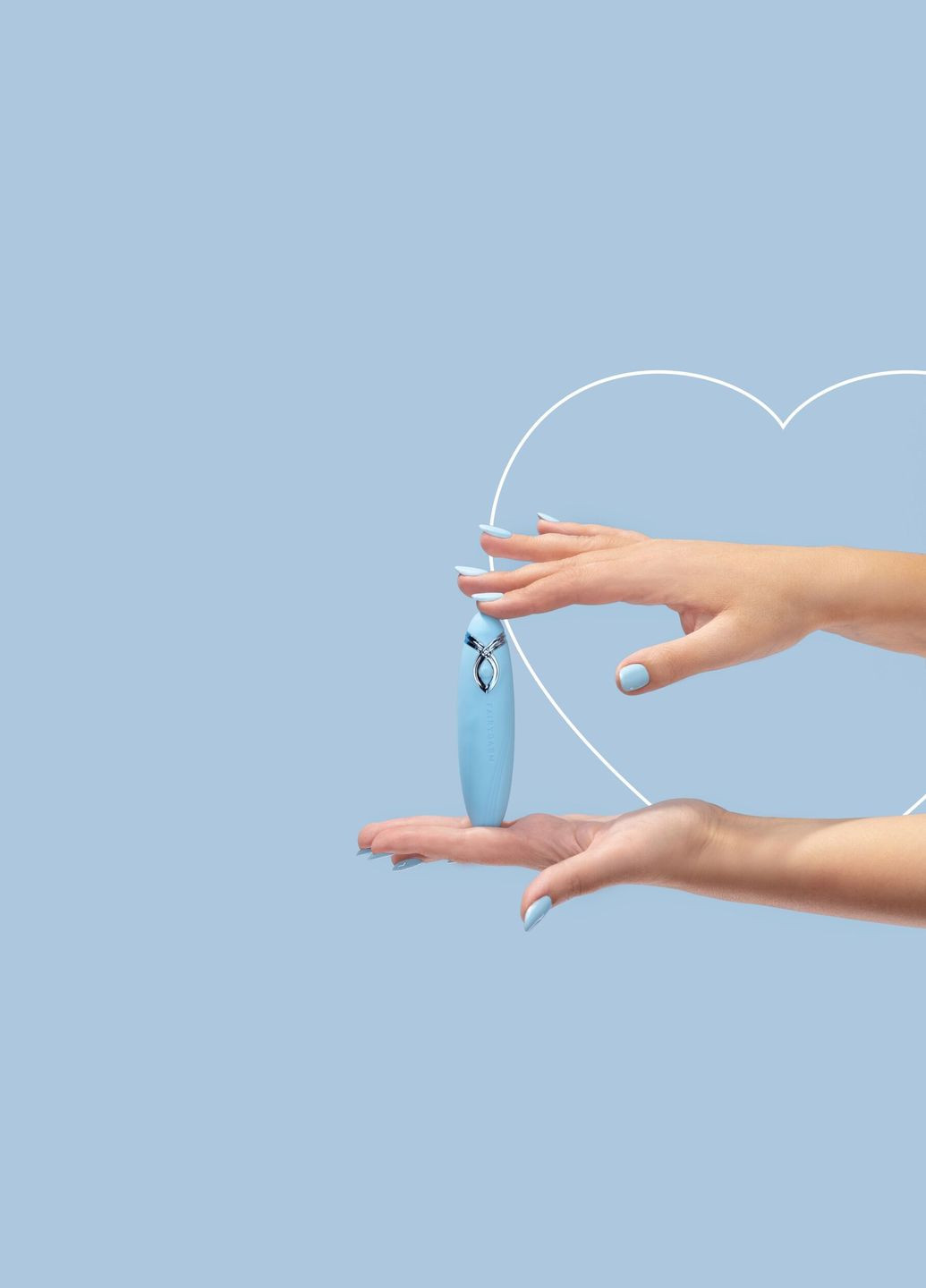 Минивибратор PleasureArrow blue - CherryLove FairyGasm (332209571)