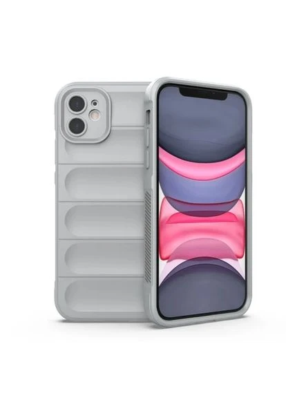 Чехол-накладка Cosmic Magic Shield для Apple iPhone 12 противоударный TPU Серый дым No Brand (403022117)