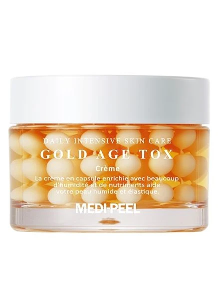 Medi-Peel Антивіковий нічний крем Gold Age Tox Cream з живильними капсулами 50 мл — Крем, Південна Корея (380377265)