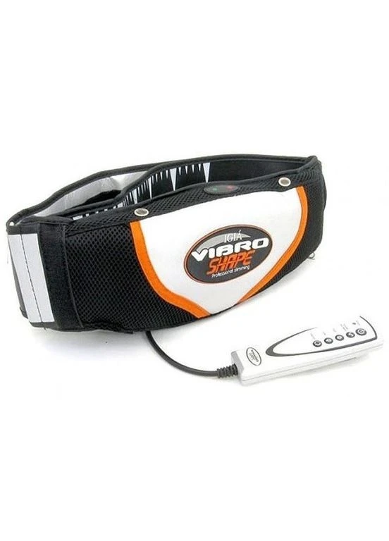 Пояс вібромасажер Vibro Shape EL-320-6 з пультом, 5 програм інтенсивності масажу + прогрів No Brand (278769752)