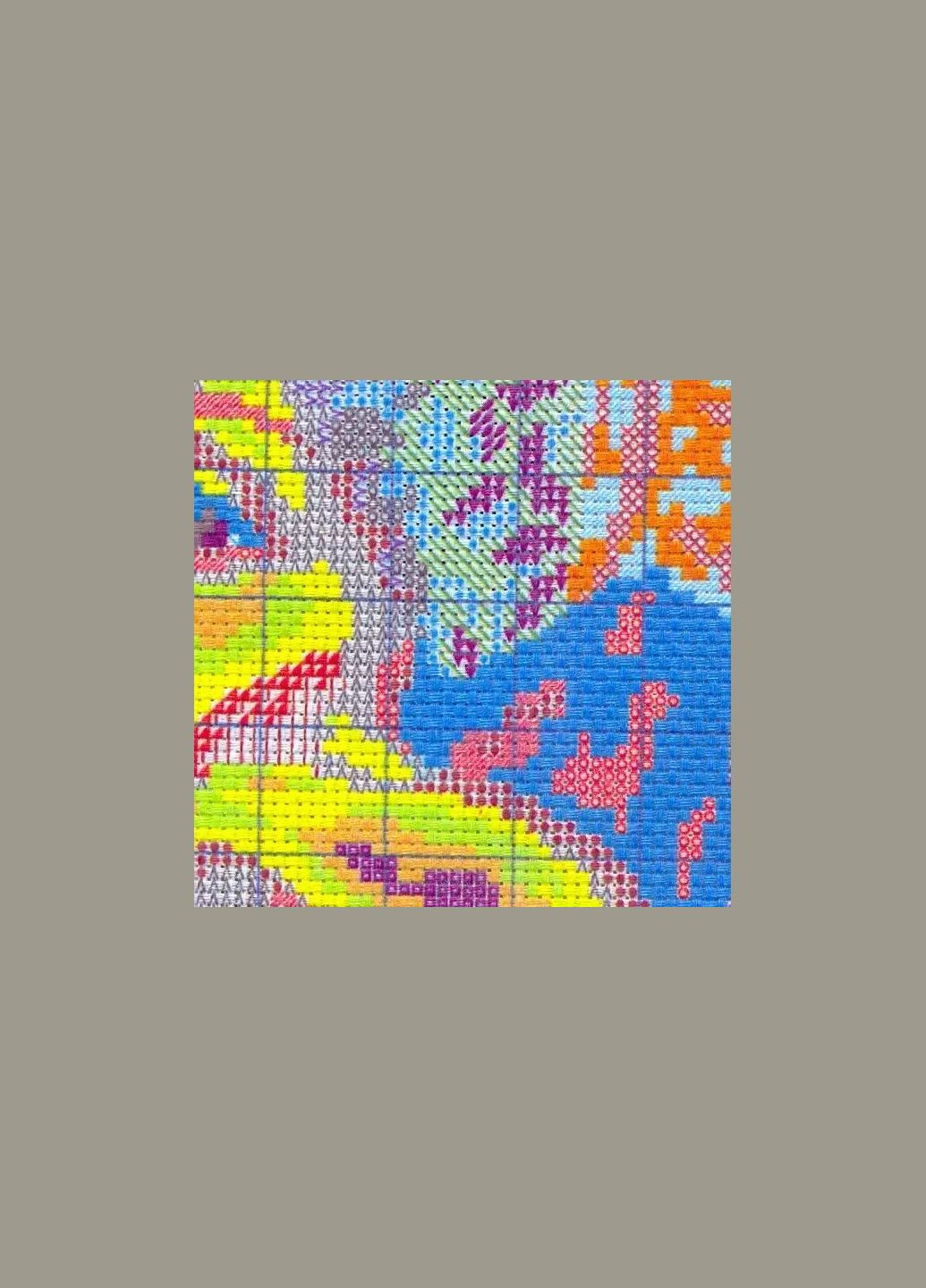 Набор для вышивания по нанесённой на канву схеме "Golden Crown Princes". AIDA 14CT printed, 40*49 cm Joy Sunday (313614400)