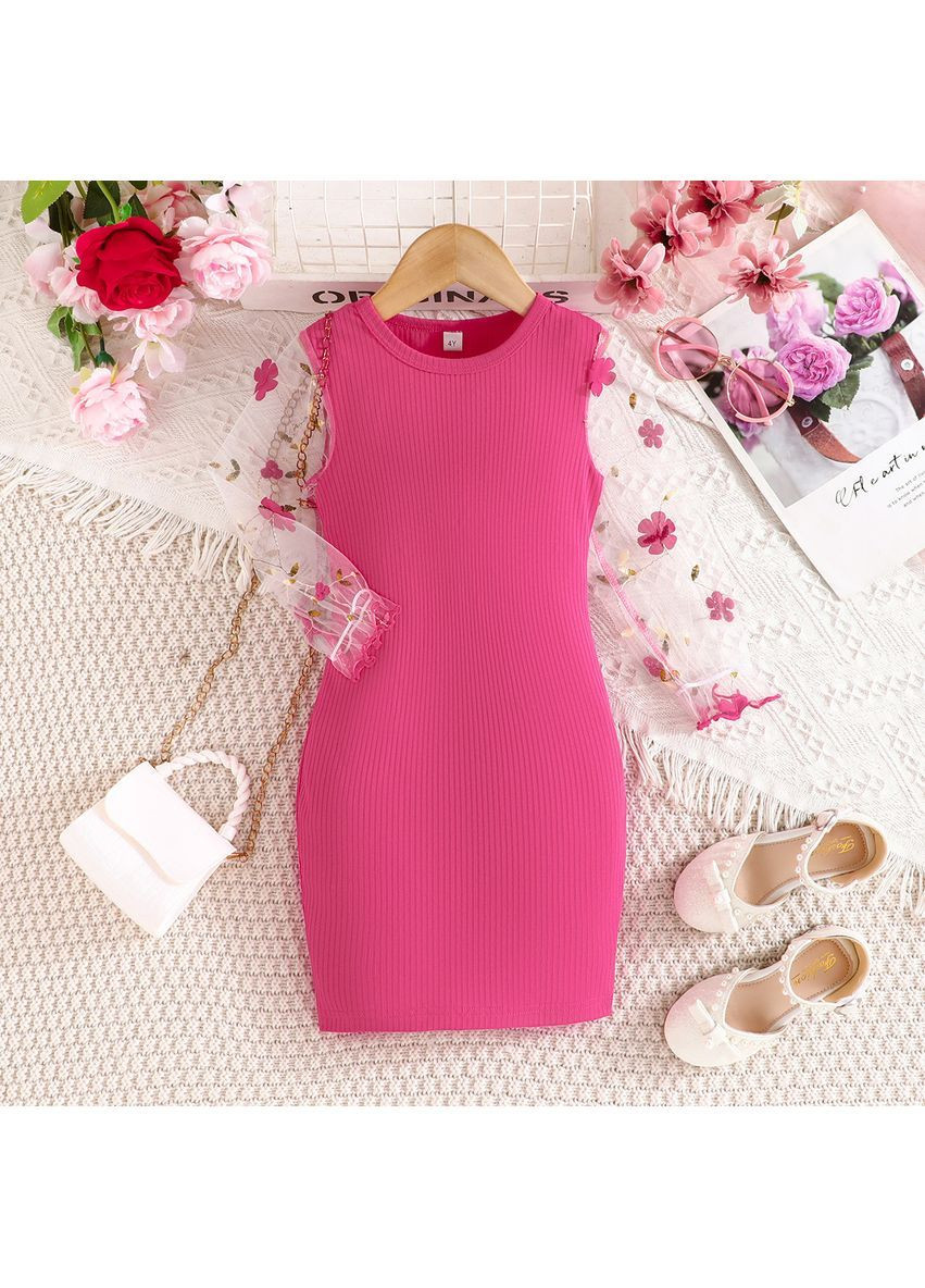 Малинова 🌸 ніжна стрейч-котонова No Brand (368717827)