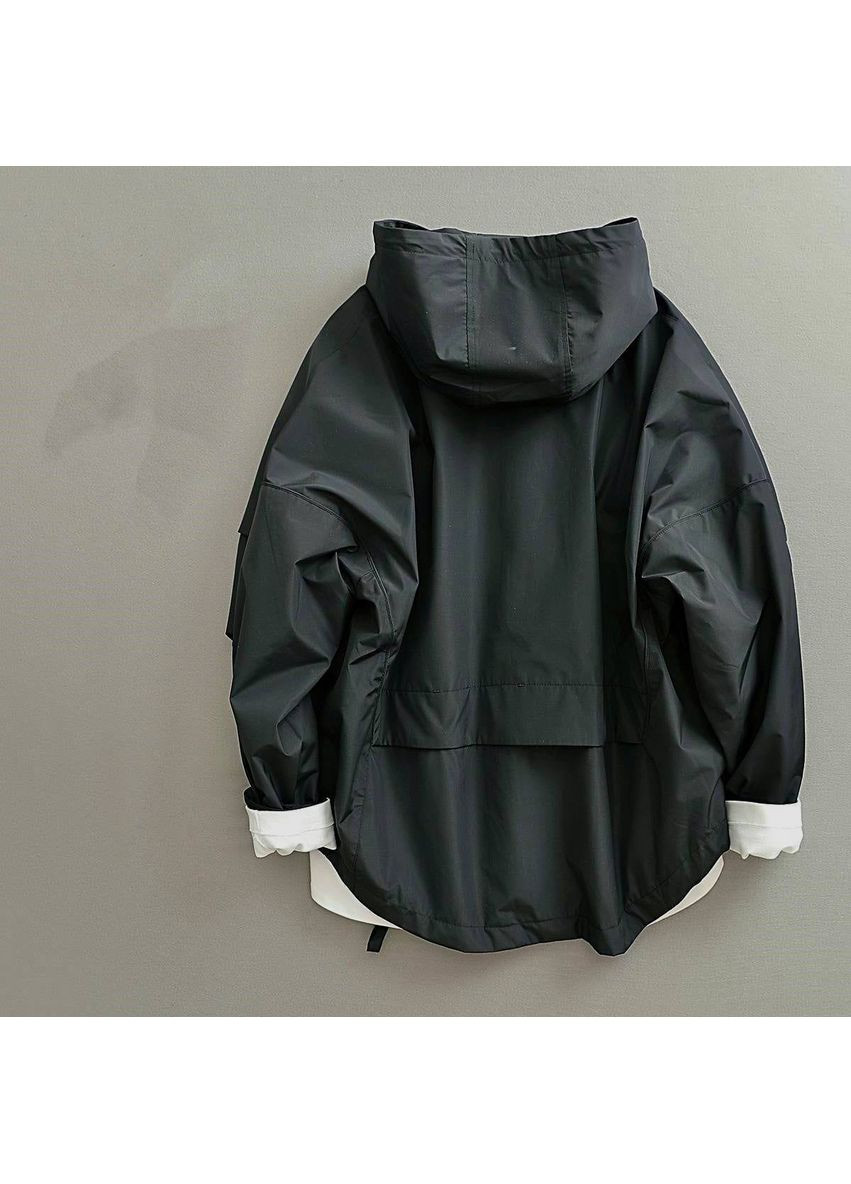 Чорна вітровка No Brand