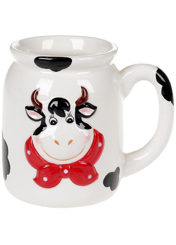 Кружка керамічна «Корівка Глорія» 470мл Bona (330139114)