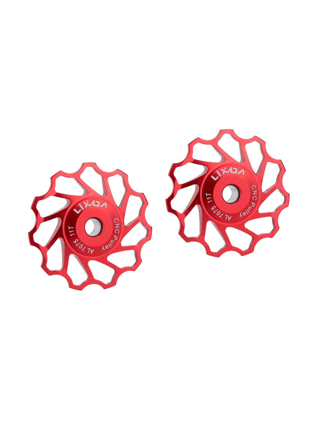 Ролики для заднього перемикача Aero, червоні, 11T LIXADA (325483671)
