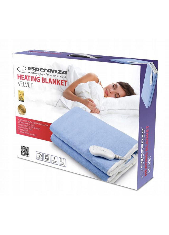 Электроодеяло EHB001 Velvet Esperanza (316035664)