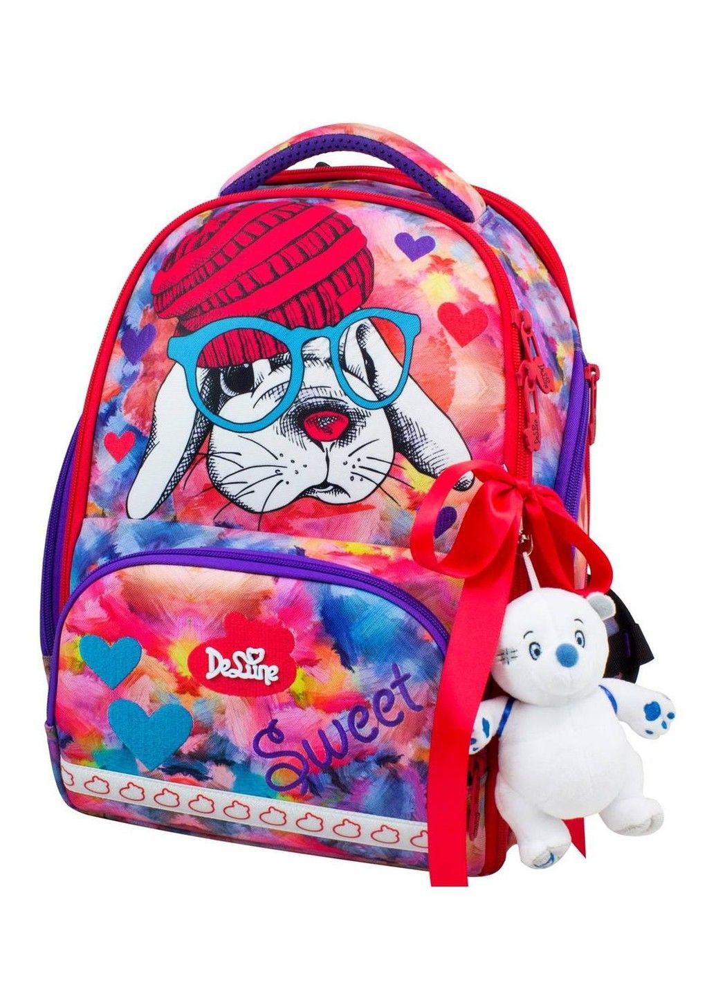 Ранец школьный для девочек 10-002 Delune (331181677)