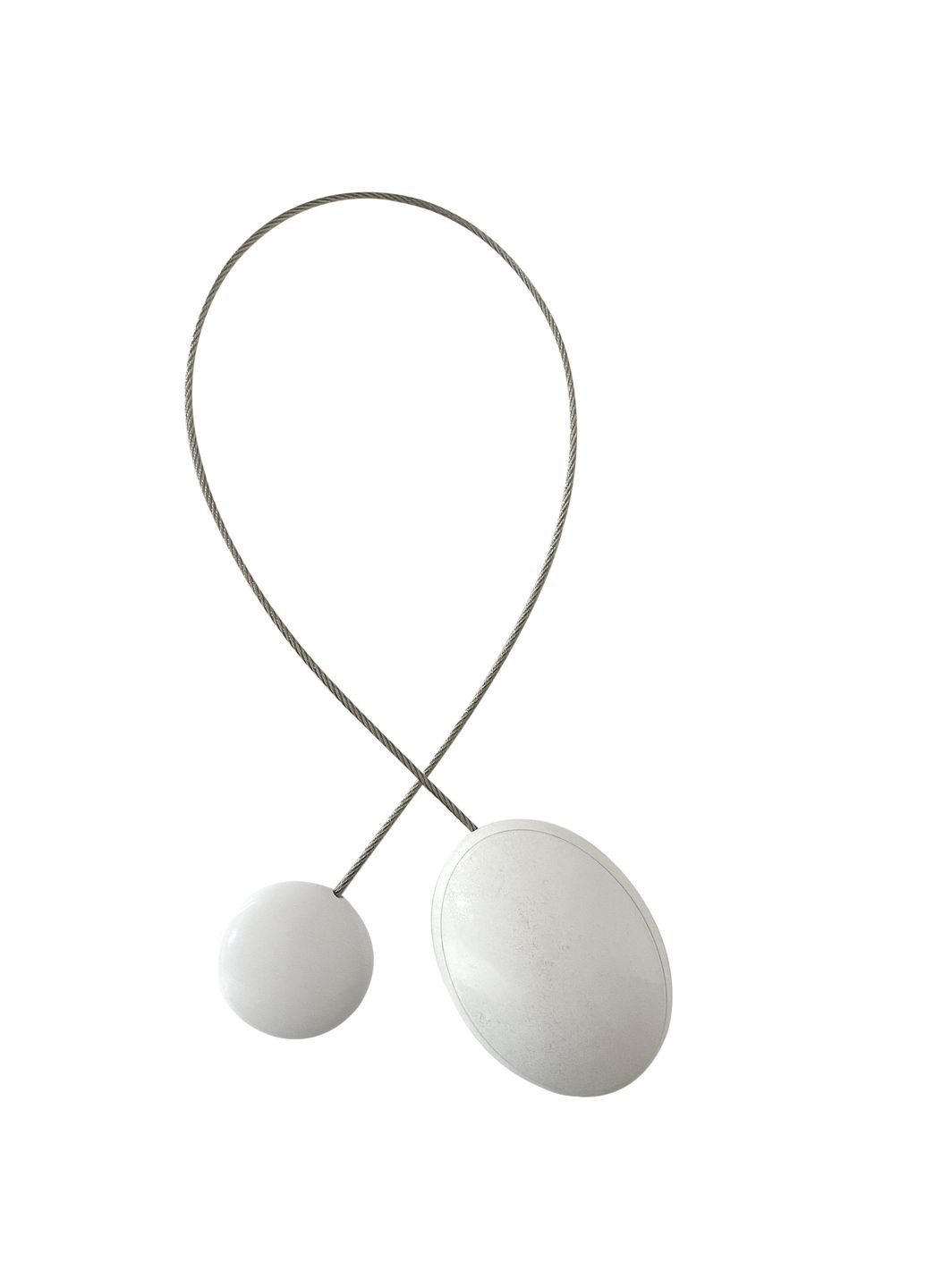 Магнит для штор овал 5.5х4 см антик светлый пара 2 шт MIS LT №12а (323147961)