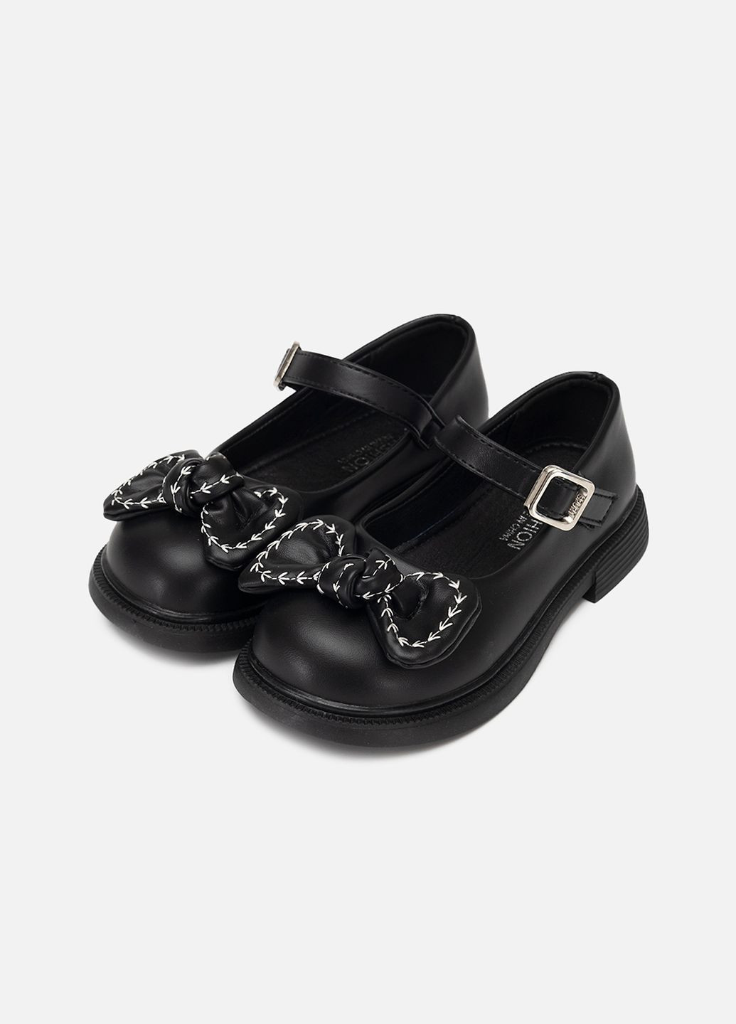 Туфлі на пласкій підошві для дівчинки колір чорний ЦБ-00251095 Tom.M (296909301)