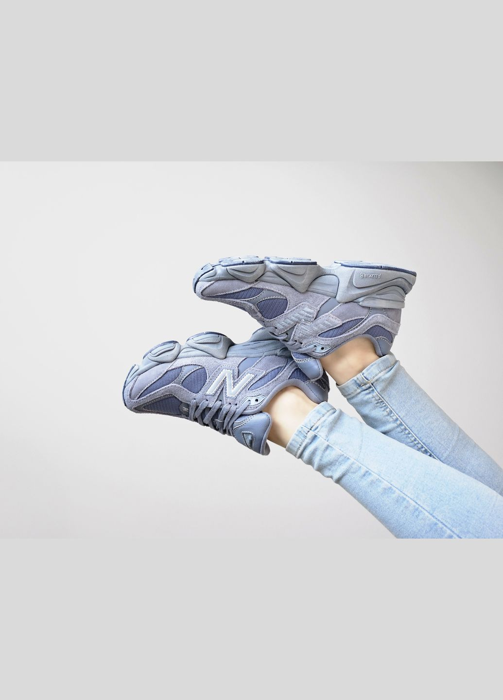 Кросівки жіночі і чоловічі New Balance 9060 grey \ Нью Беланс 9060 сірі No Brand сірі демісезони (302002697)