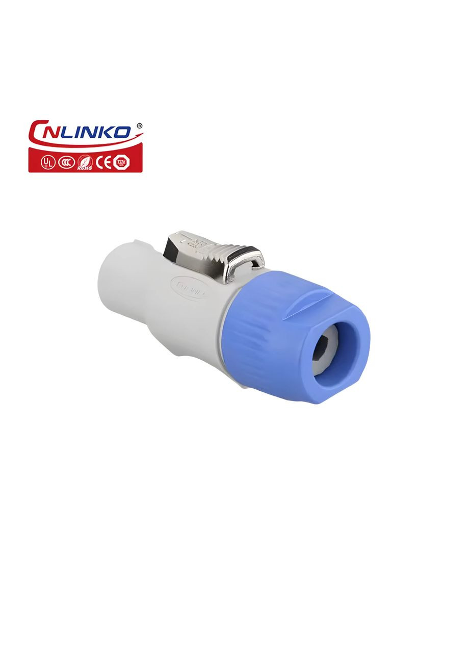 Герметичний роз'єм PowerCon IP65, YF-24-J03PE-02-001 штекер Cnlinko (299337696)