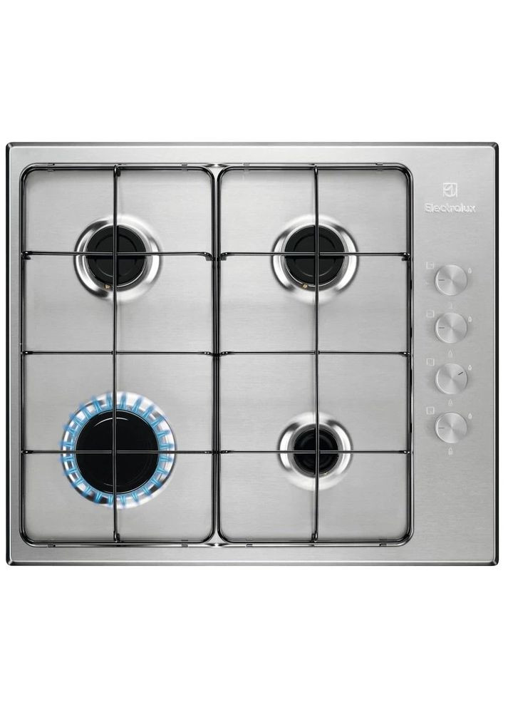 Варочная поверхность газовая KGS6404SX Electrolux (332965161)