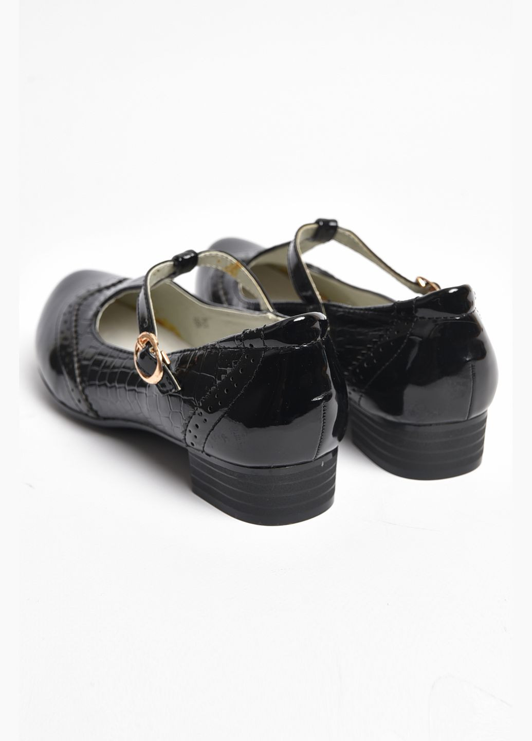 Туфлі для дівчинки чорного кольору Let's Shop (289456903)