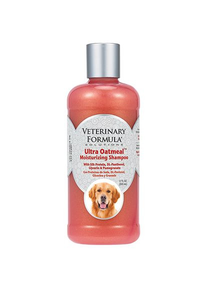 Шампунь для собак і котів Ultra Oatmeal Moisturizing Shampoo 503 мл (736990012104) Veterinary Formula (288576332)