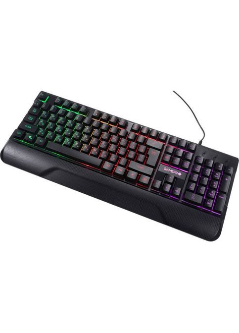 Клавіатура (GK398) GAMEPRO GK398 Headshot USB Black (307357509)