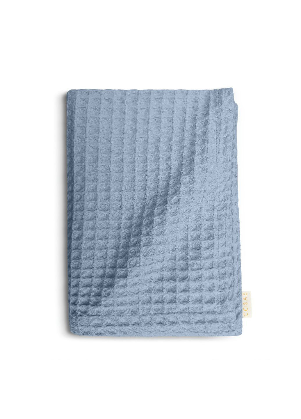 Полотенце вафельное Maya Greek Waffle 30x55 см Сизый Cosas темно-голубой