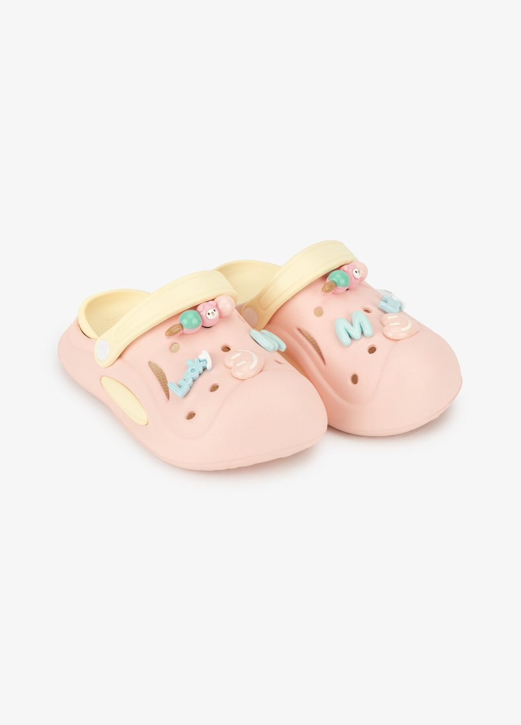 Розовые кроксы для девочки fs012-135b-1 розовый shop (2000990973382) No Brand