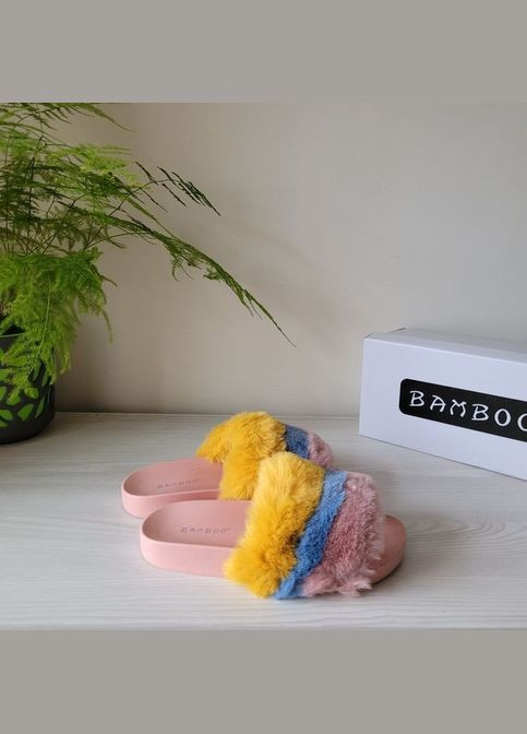 Цветные шлепанцы Bamboo
