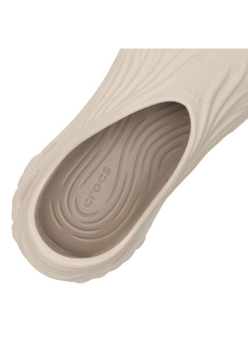 Бежевые echo wave clog almond m10-w12 Crocs