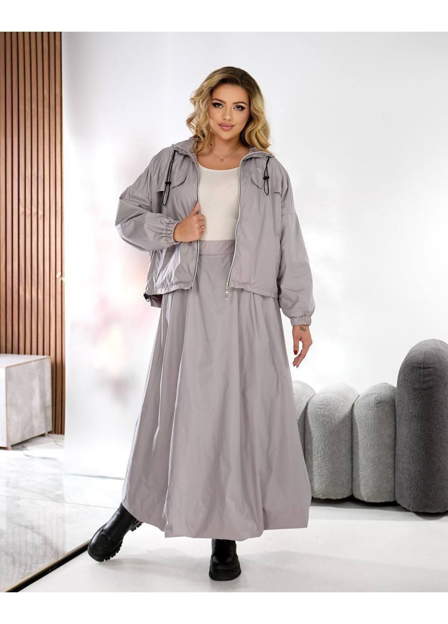 Жіночий костюм вітровка+спідниця Style Point (368654971)