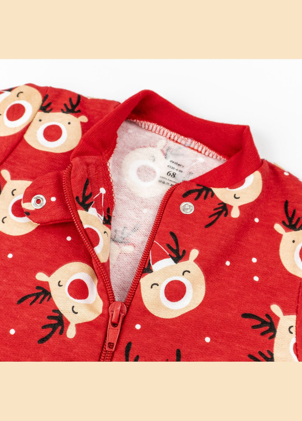 Человечек для малышей с начесом Dexter`s с оленями deer dexter's (313399378)