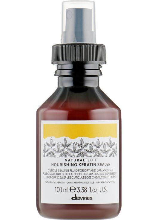 Живильний кератиновий флюїд Natural Tech Nourishing Keratin Booster 100ml (775938-131066) Davines (368619712)